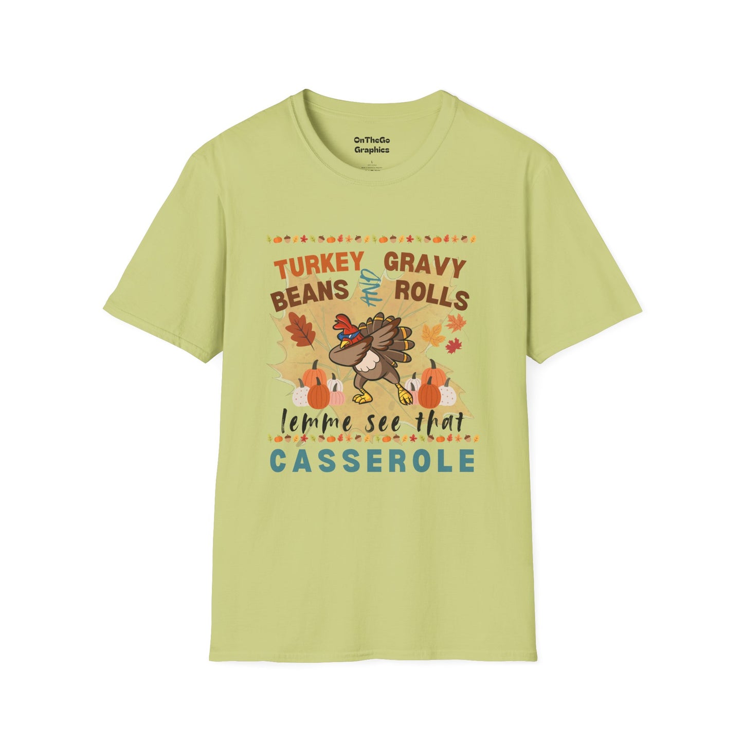 Fall Thanksgiving and Holiday and Family Dinner Tee Graphic T Shirt