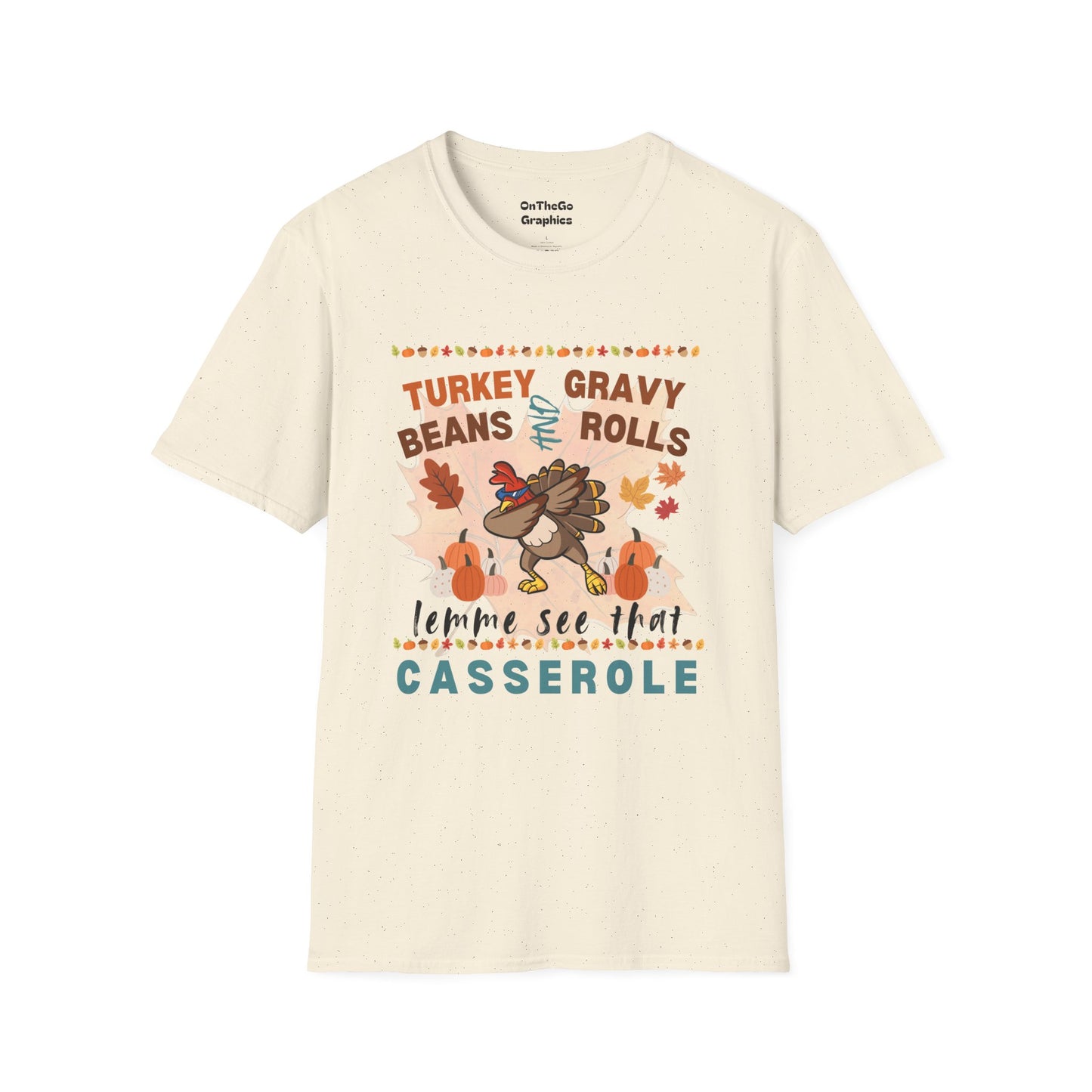 Fall Thanksgiving and Holiday and Family Dinner Tee Graphic T Shirt