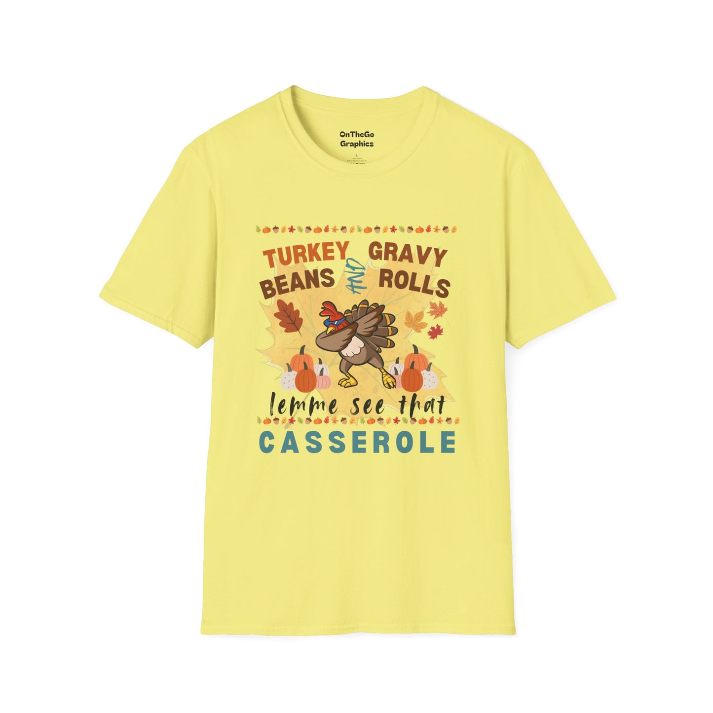 Fall Thanksgiving and Holiday and Family Dinner Tee Graphic T Shirt
