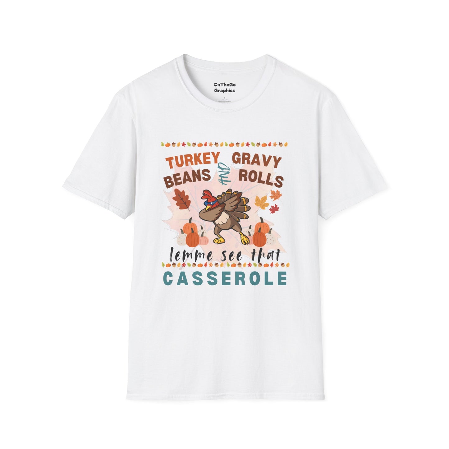 Fall Thanksgiving and Holiday and Family Dinner Tee Graphic T Shirt