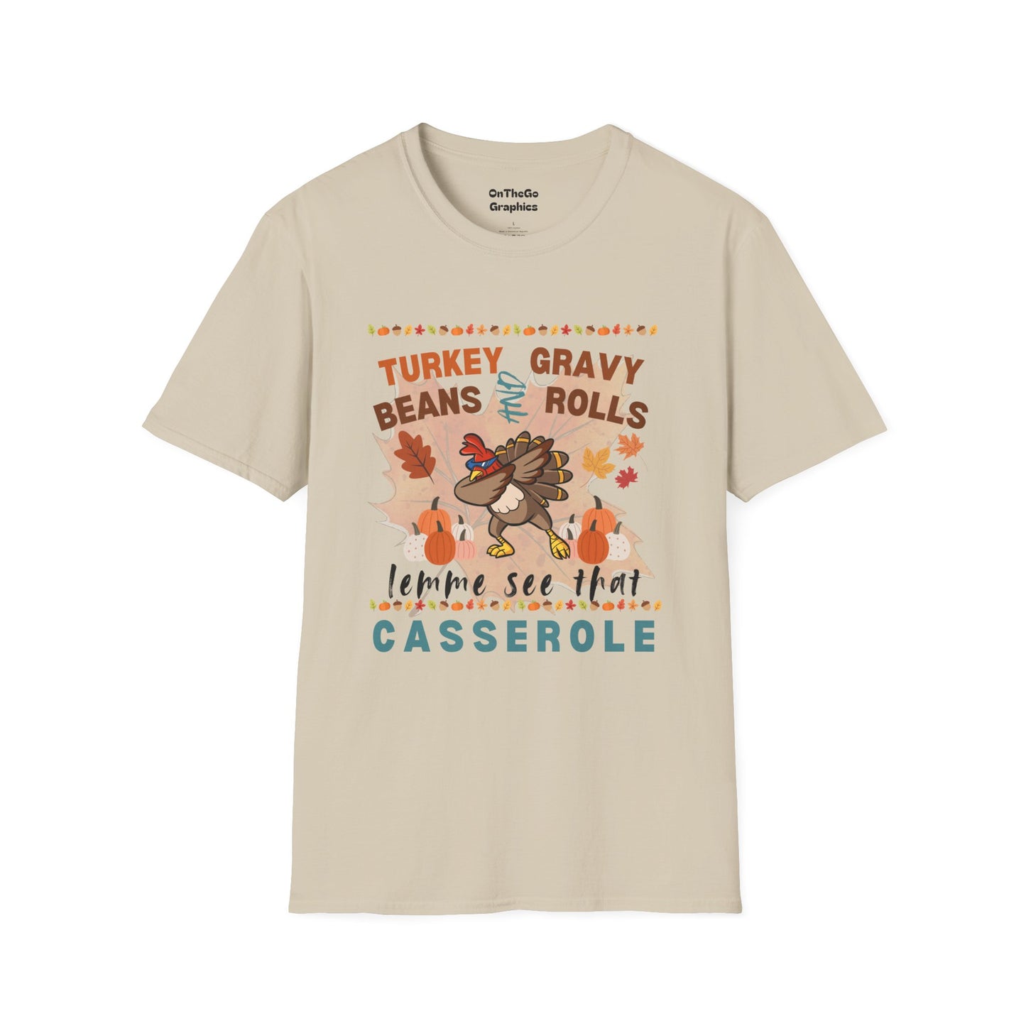 Fall Thanksgiving and Holiday and Family Dinner Tee Graphic T Shirt