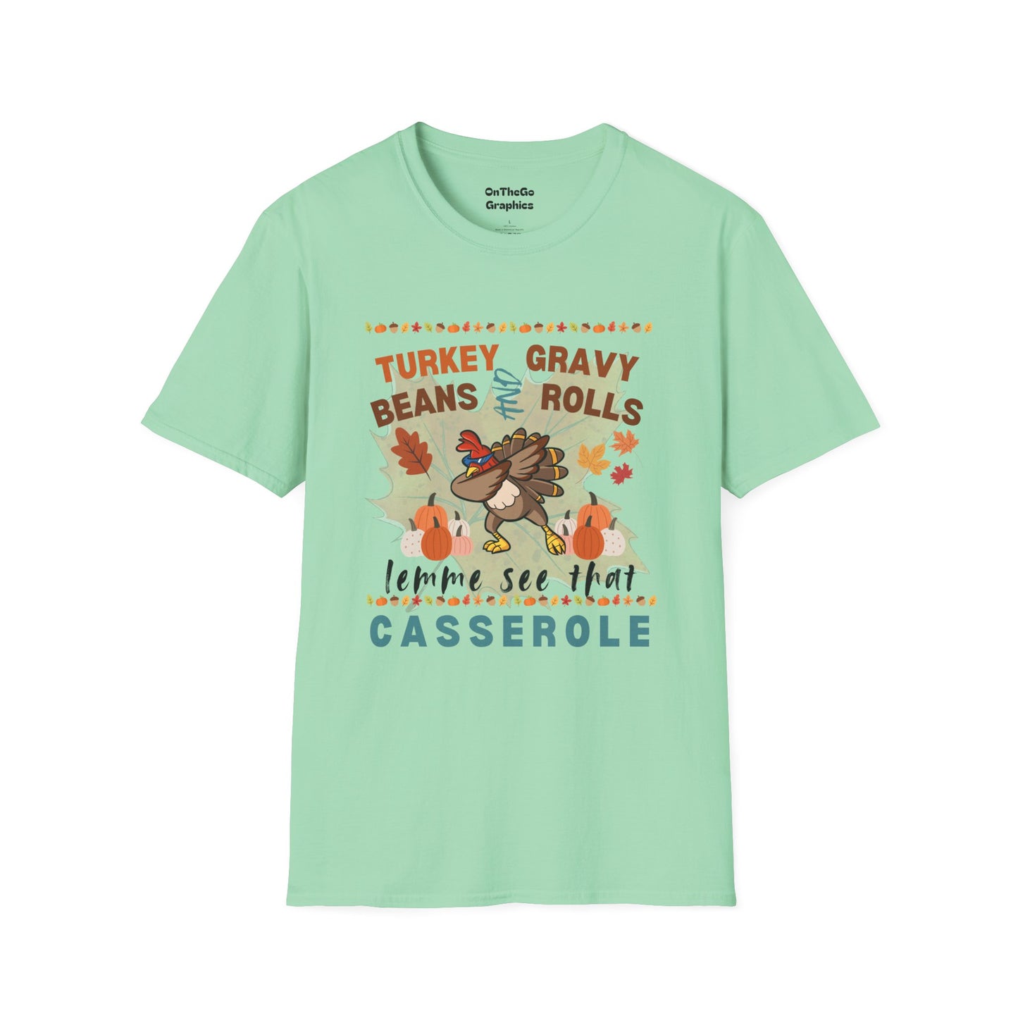 Fall Thanksgiving and Holiday and Family Dinner Tee Graphic T Shirt