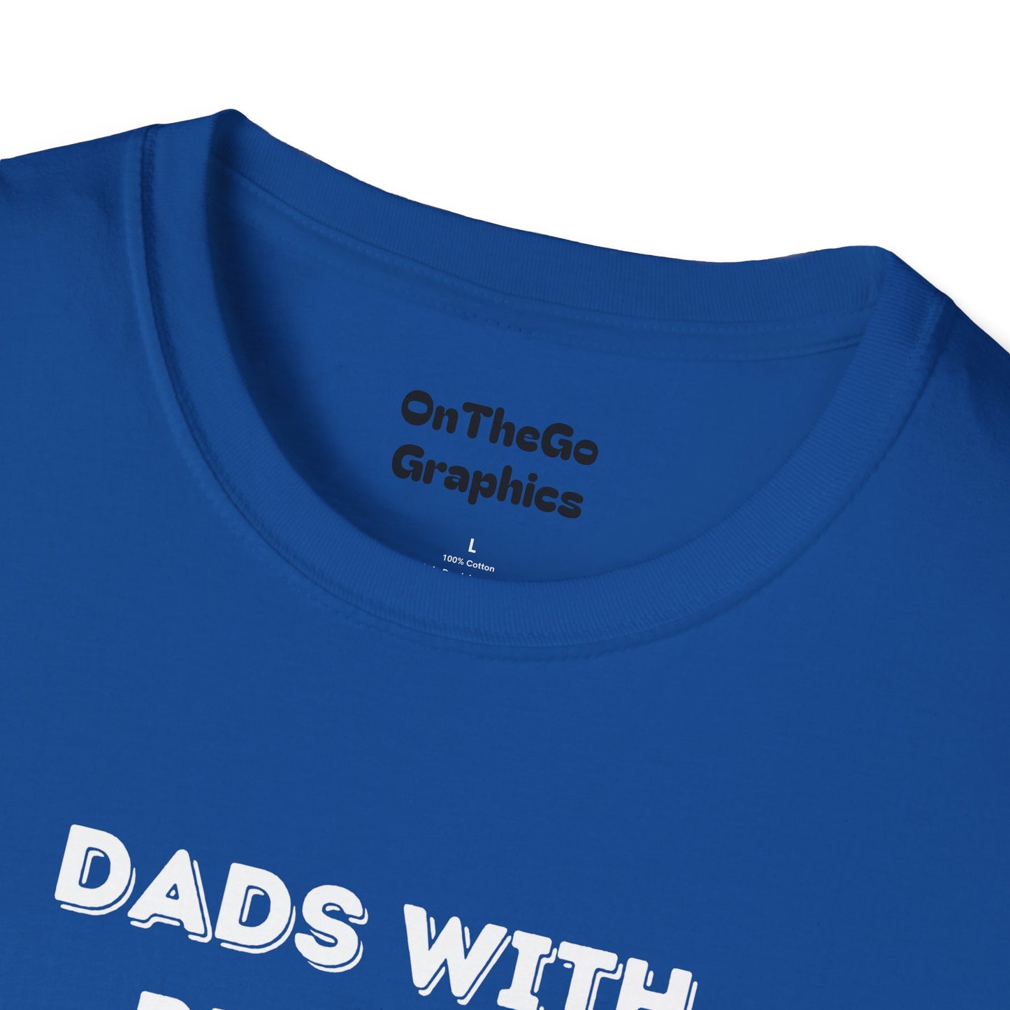 Dads with Beards T-Shirt | Funny Gift for Bearded Dads | Unisex Softstyle Tee