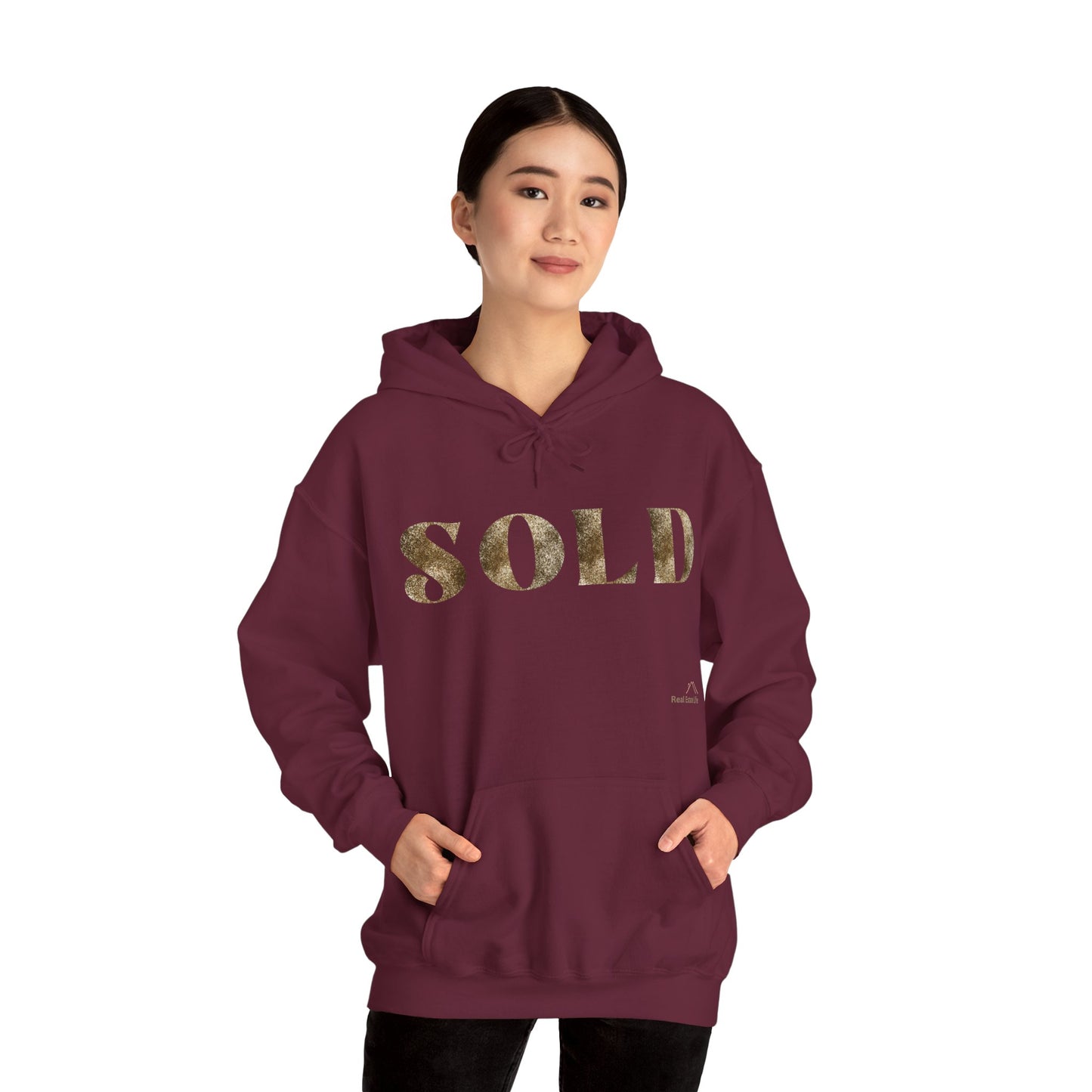 SOLD Sweatshirt: Cozy Real Estate Hoodie for Realtors and Property Enthusiasts