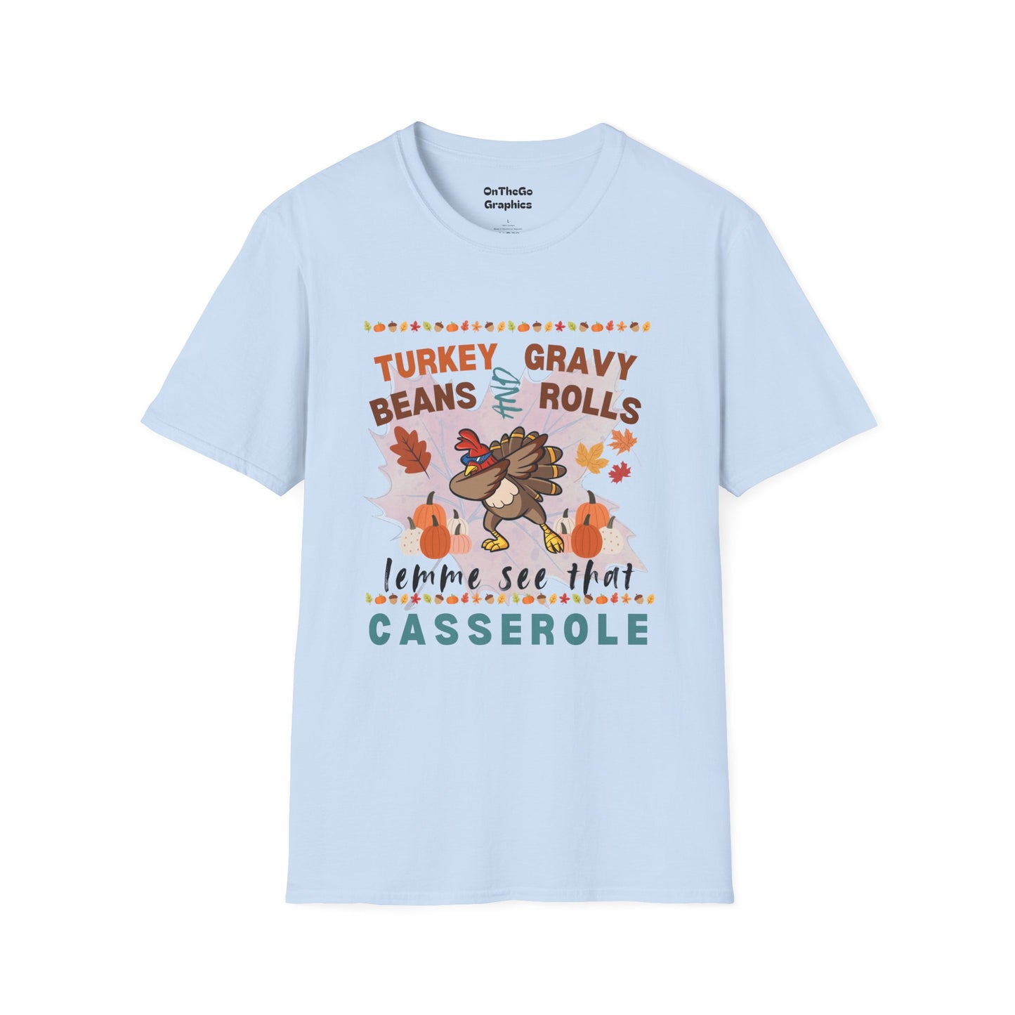Fall Thanksgiving and Holiday and Family Dinner Tee Graphic T Shirt