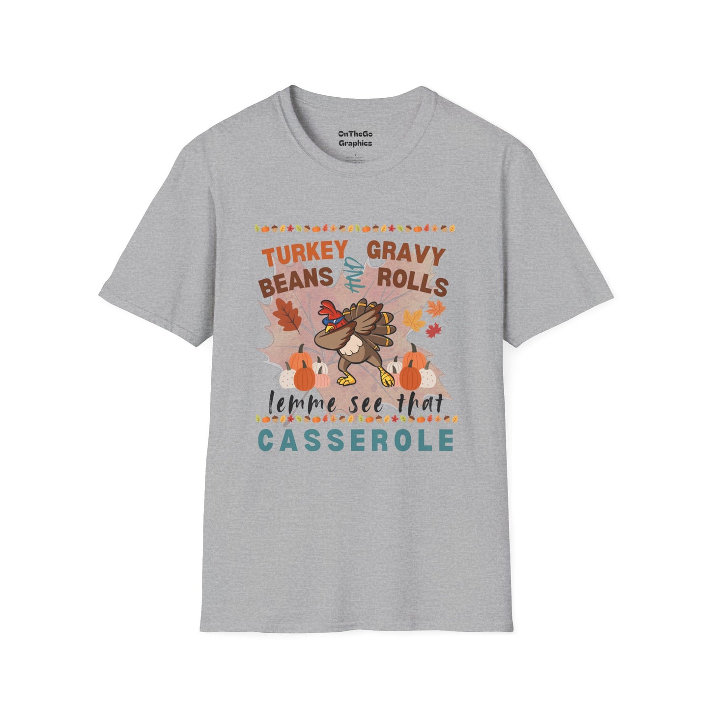 Fall Thanksgiving and Holiday and Family Dinner Tee Graphic T Shirt