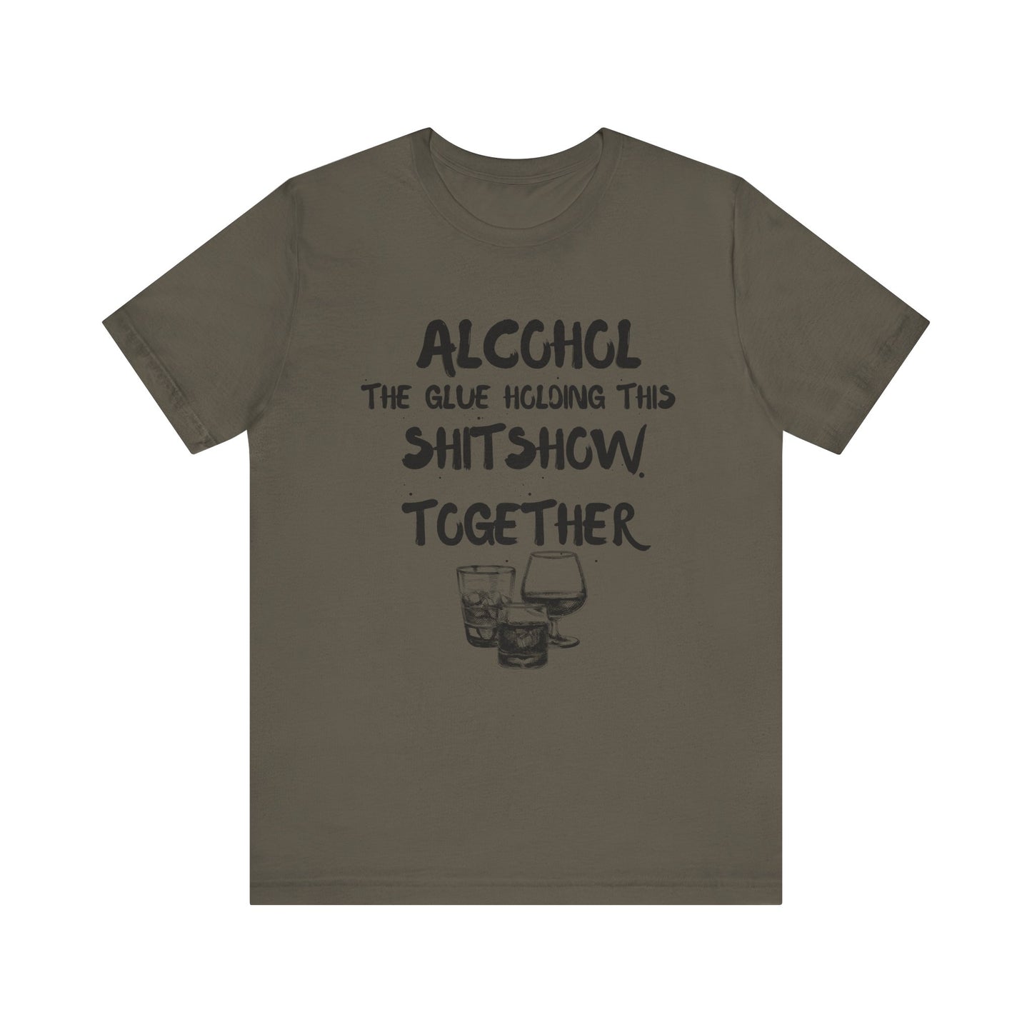 Wine Humor II Tee Graphic T Shirt Soft Style