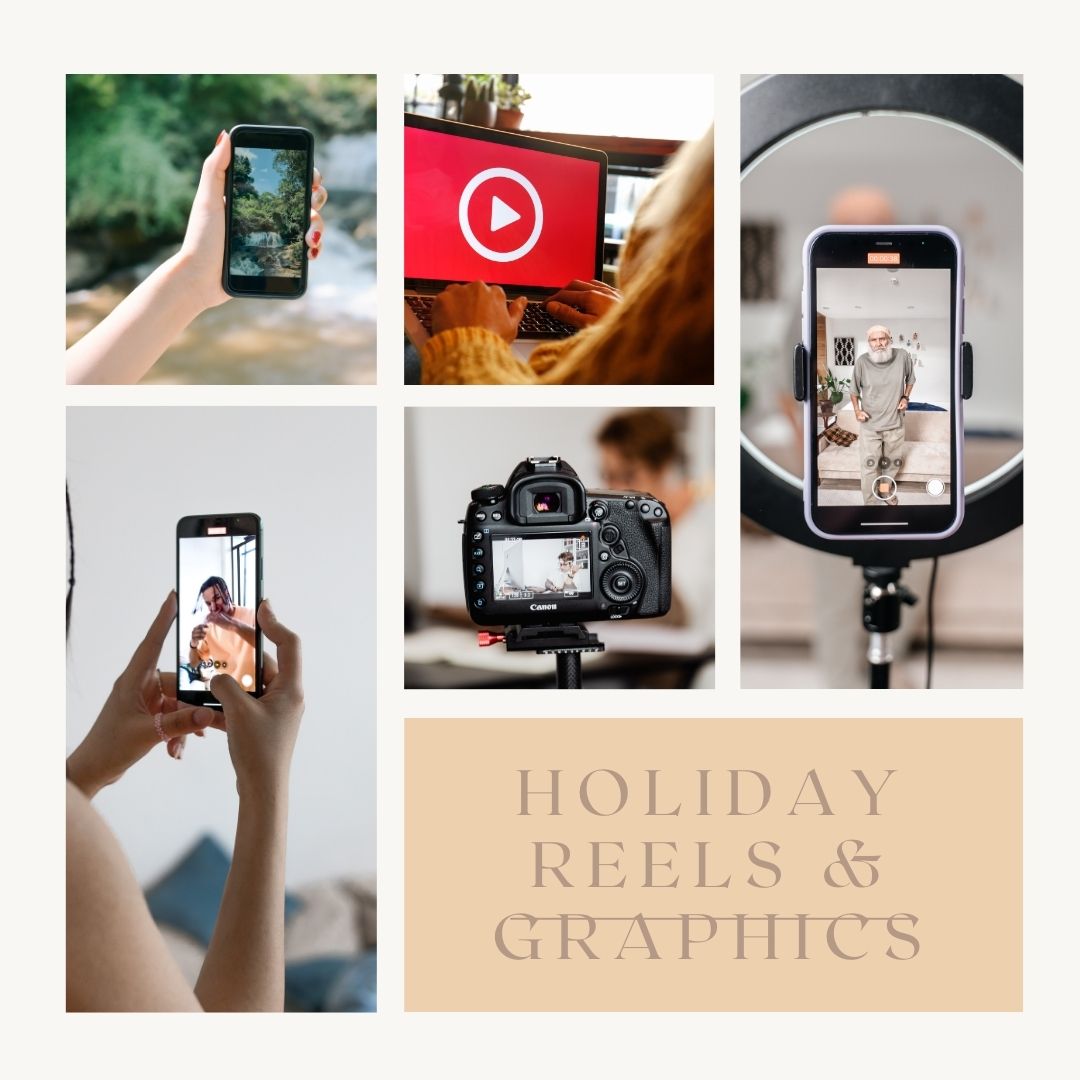 Holiday Social Media Bundle – Reels, Graphics & Captions Done for You 🎄✨