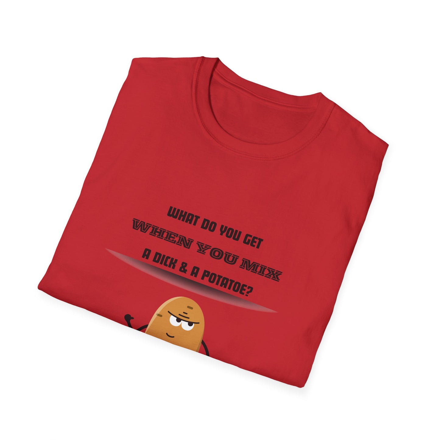 Dic-Tator T-Shirt: Hilarious Punny Design for Potato and Wordplay Lovers