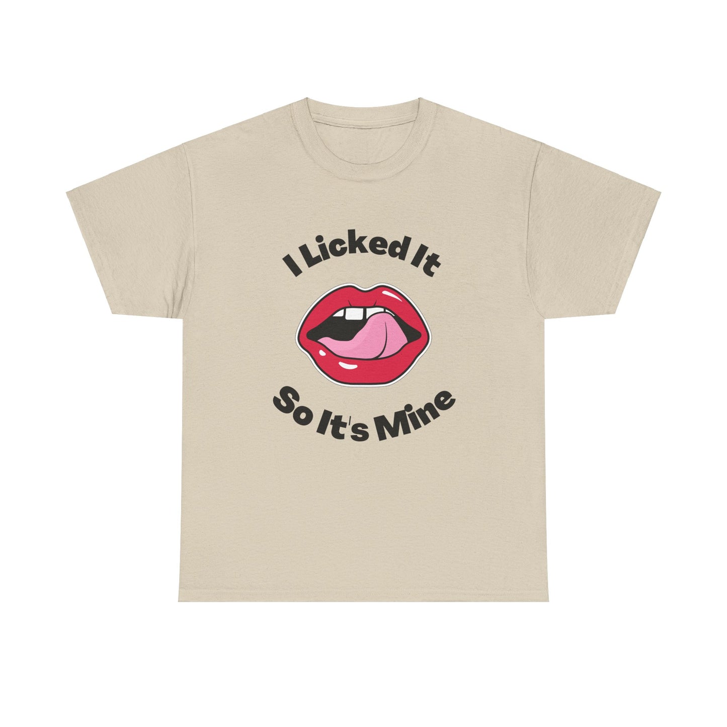 I licked it #1 T shirt Funny Tee Jersey Style Graphic T-Shirt