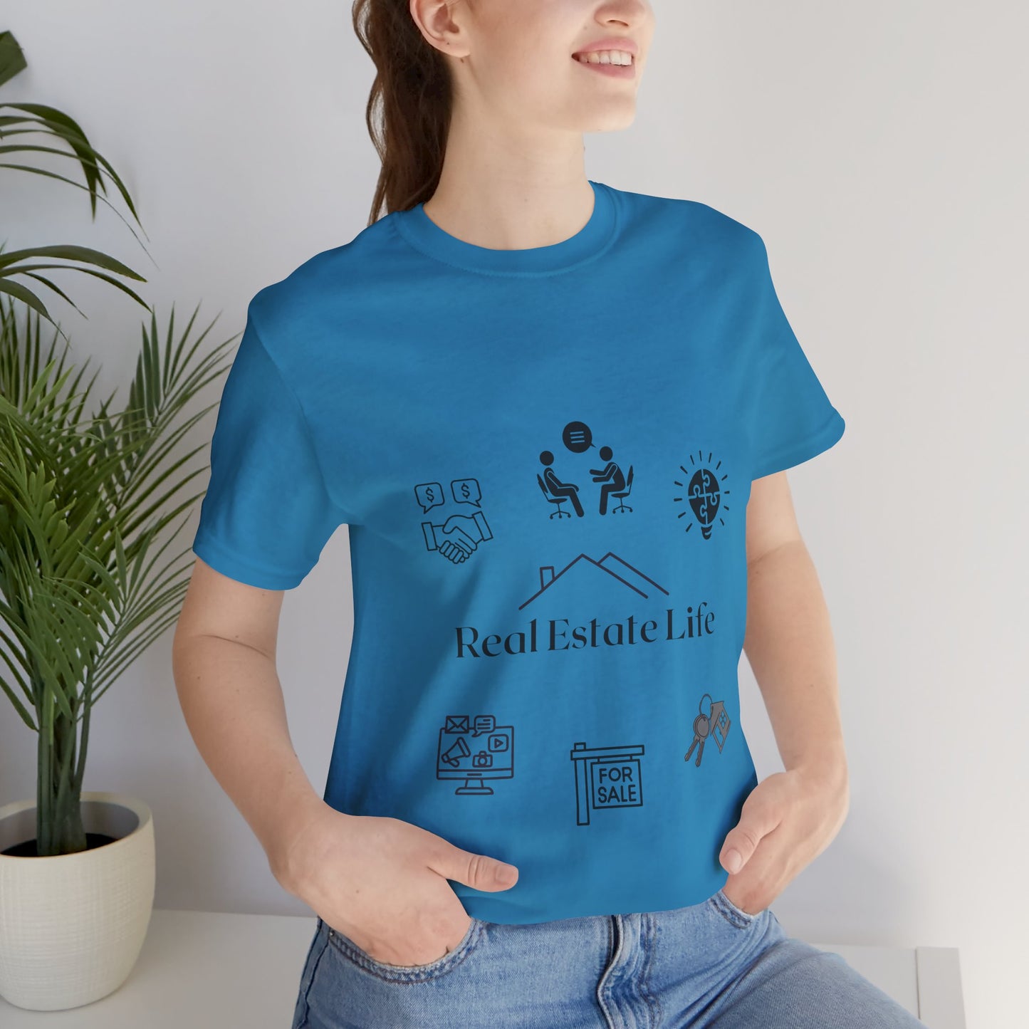 Real Estate Life T-Shirt: #6 Funny and Stylish Tee for Realtors and Property Enthusiasts