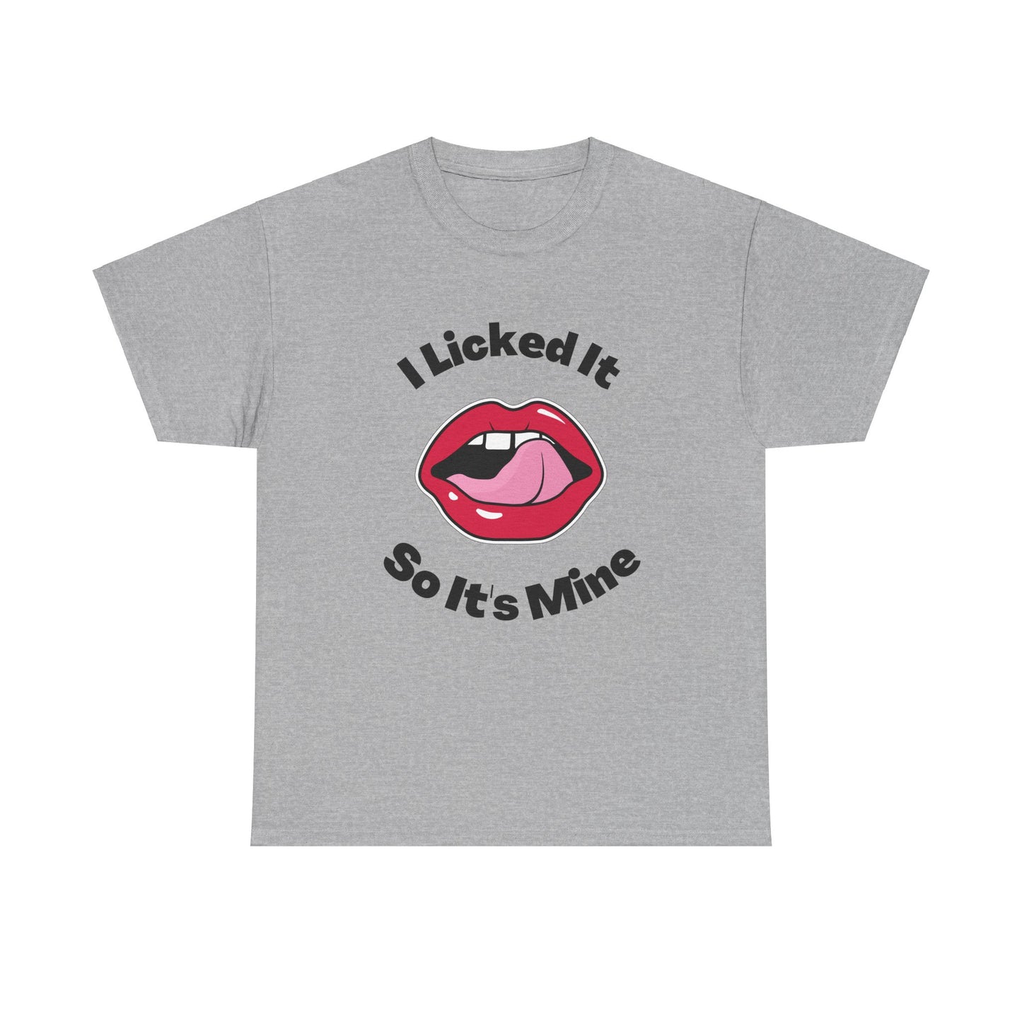 I licked it #1 T shirt Funny Tee Jersey Style Graphic T-Shirt