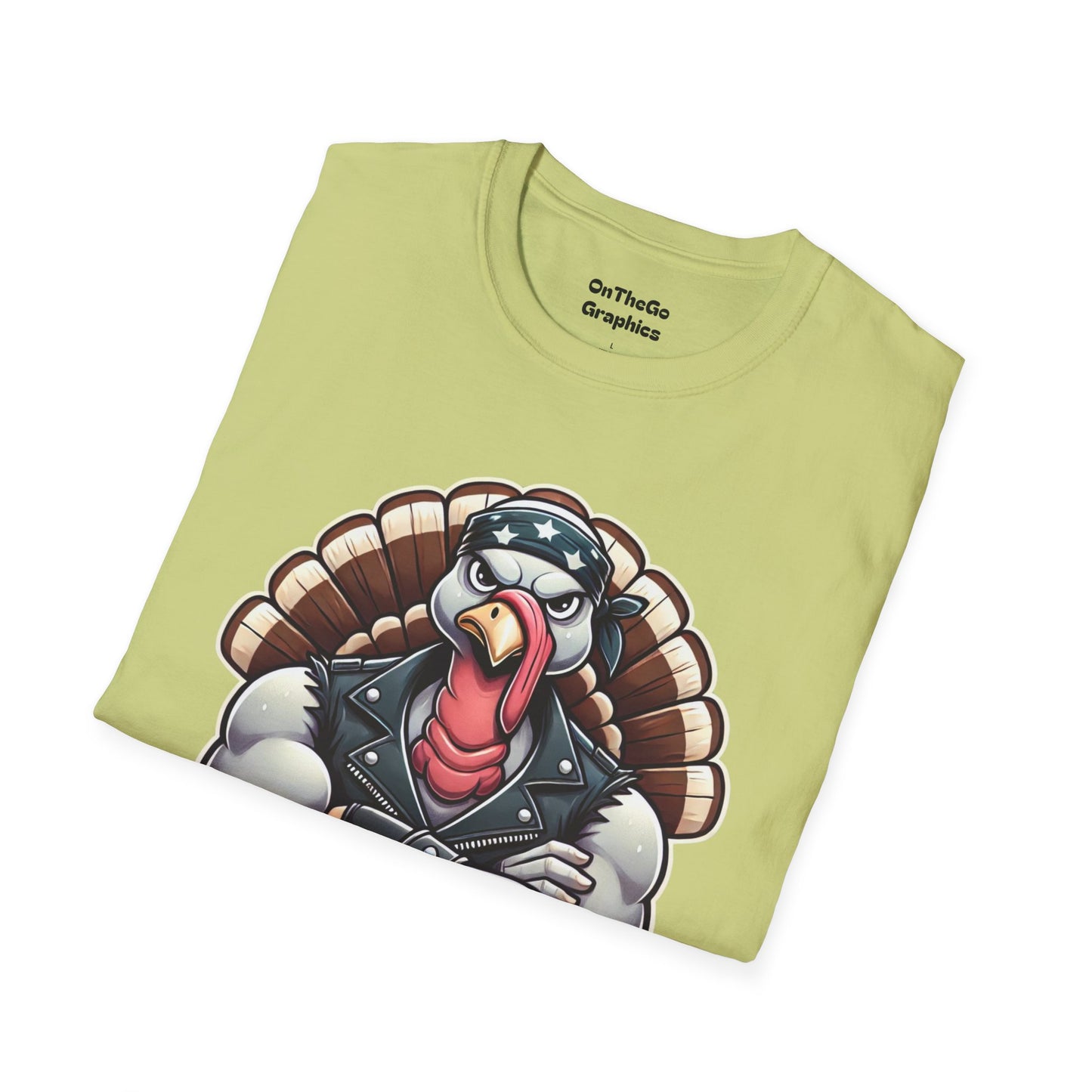 You Want a Piece of Me? Tough Turkey Holiday T-Shirt – Funny Holiday Apparel