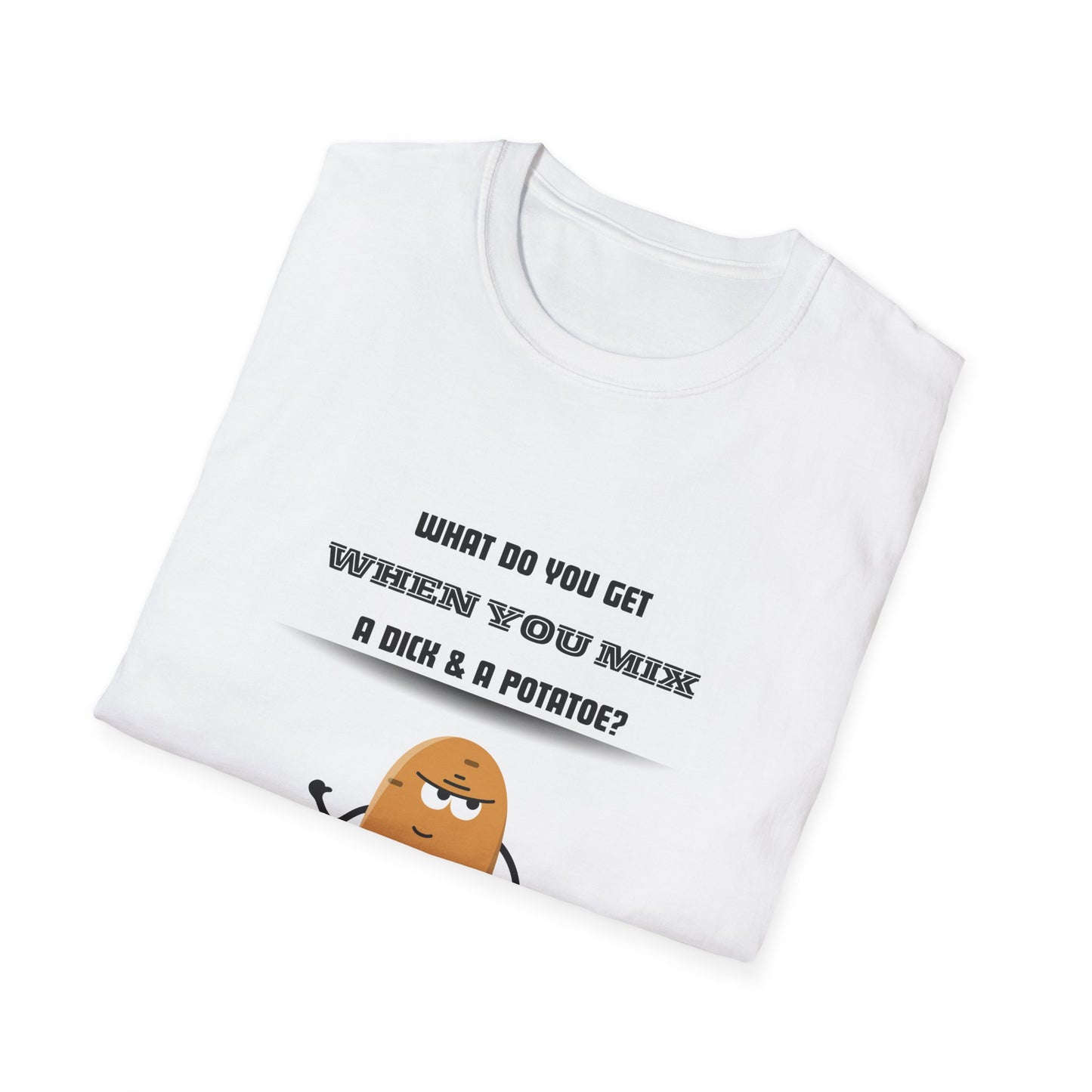 Dic-Tator T-Shirt: Hilarious Punny Design for Potato and Wordplay Lovers