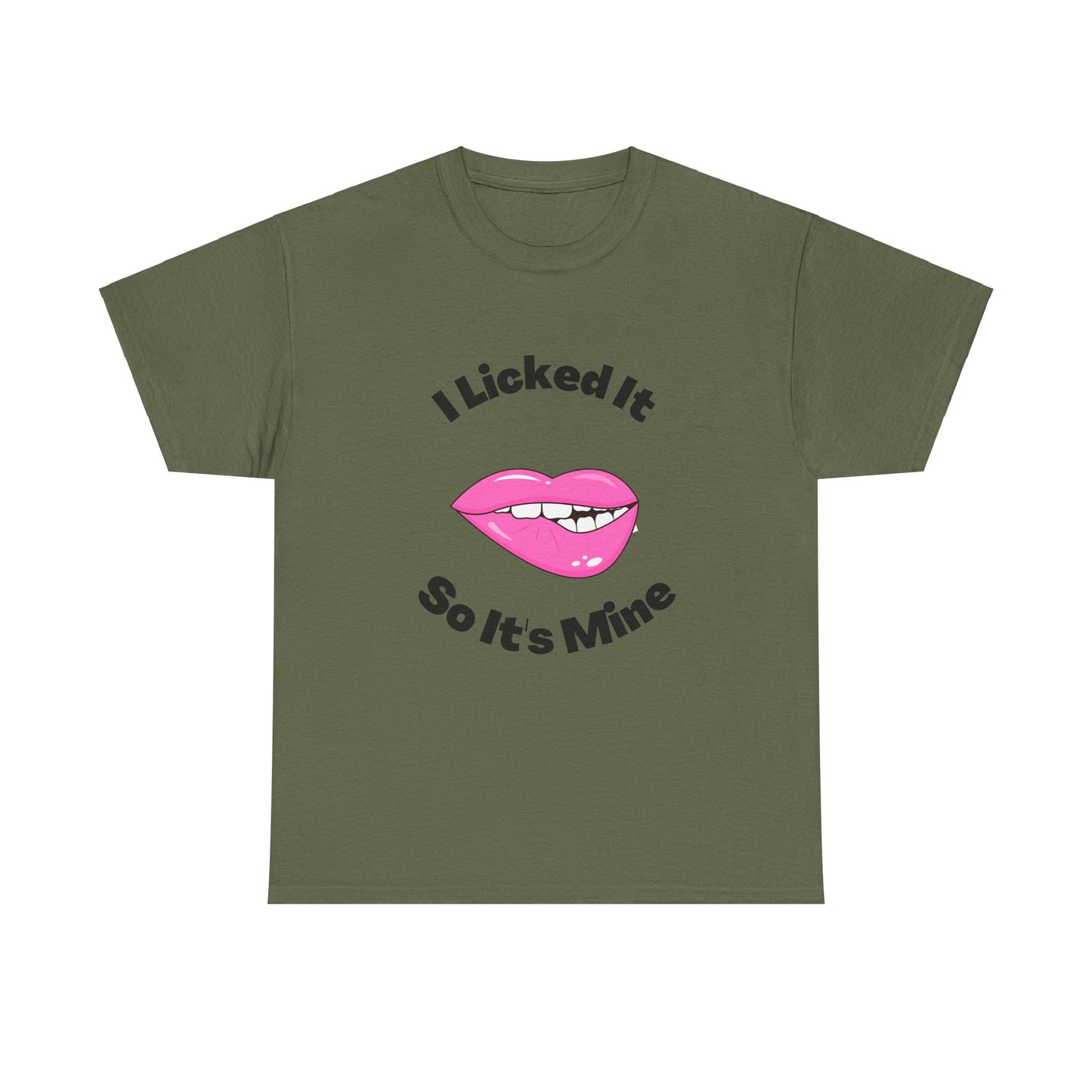 I licked it T Shirt #5 Funny Tee Graphic T-Shirt