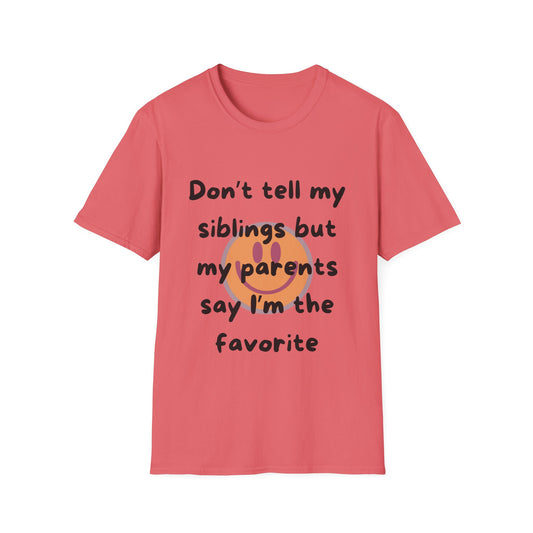 Favorite Kid Brother and Sister Group Shirts Unisex Softstyle T-Shirt