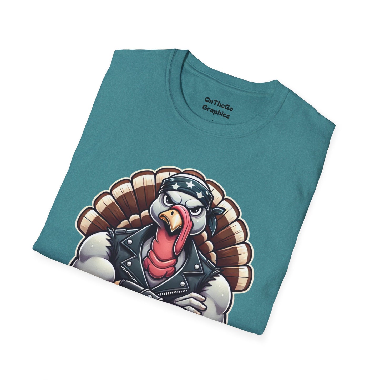 You Want a Piece of Me? Tough Turkey Holiday T-Shirt – Funny Holiday Apparel