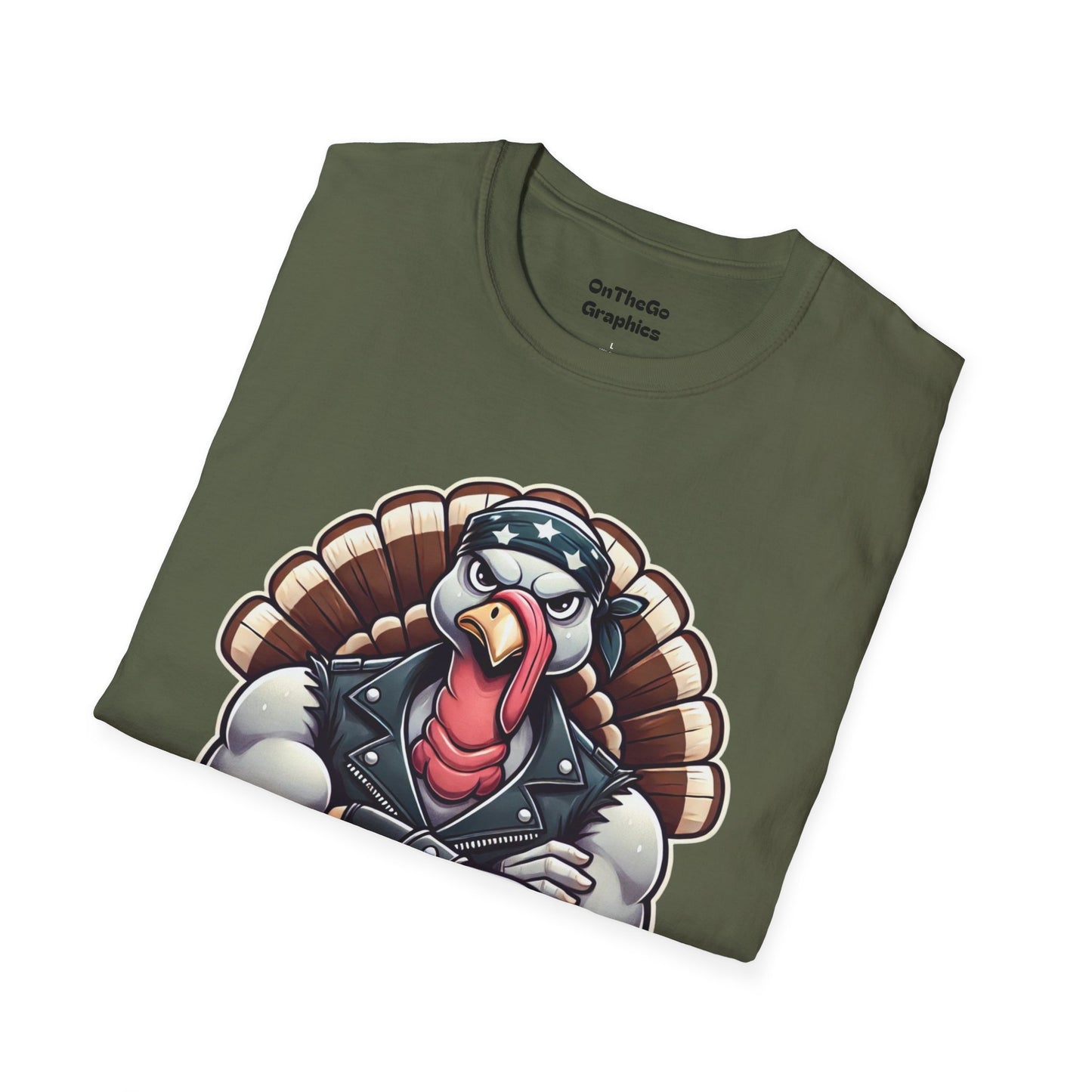 You Want a Piece of Me? Tough Turkey Holiday T-Shirt – Funny Holiday Apparel