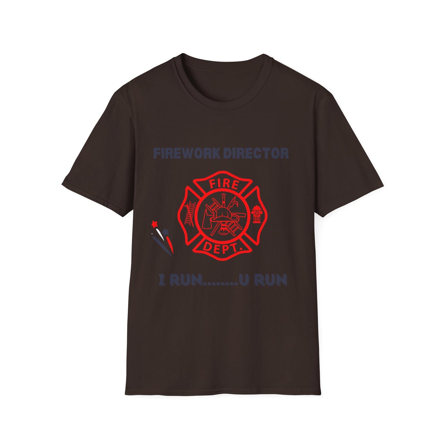 Firework Director Funny Tee Summer Fun Unisex Softstyle T-Shirt