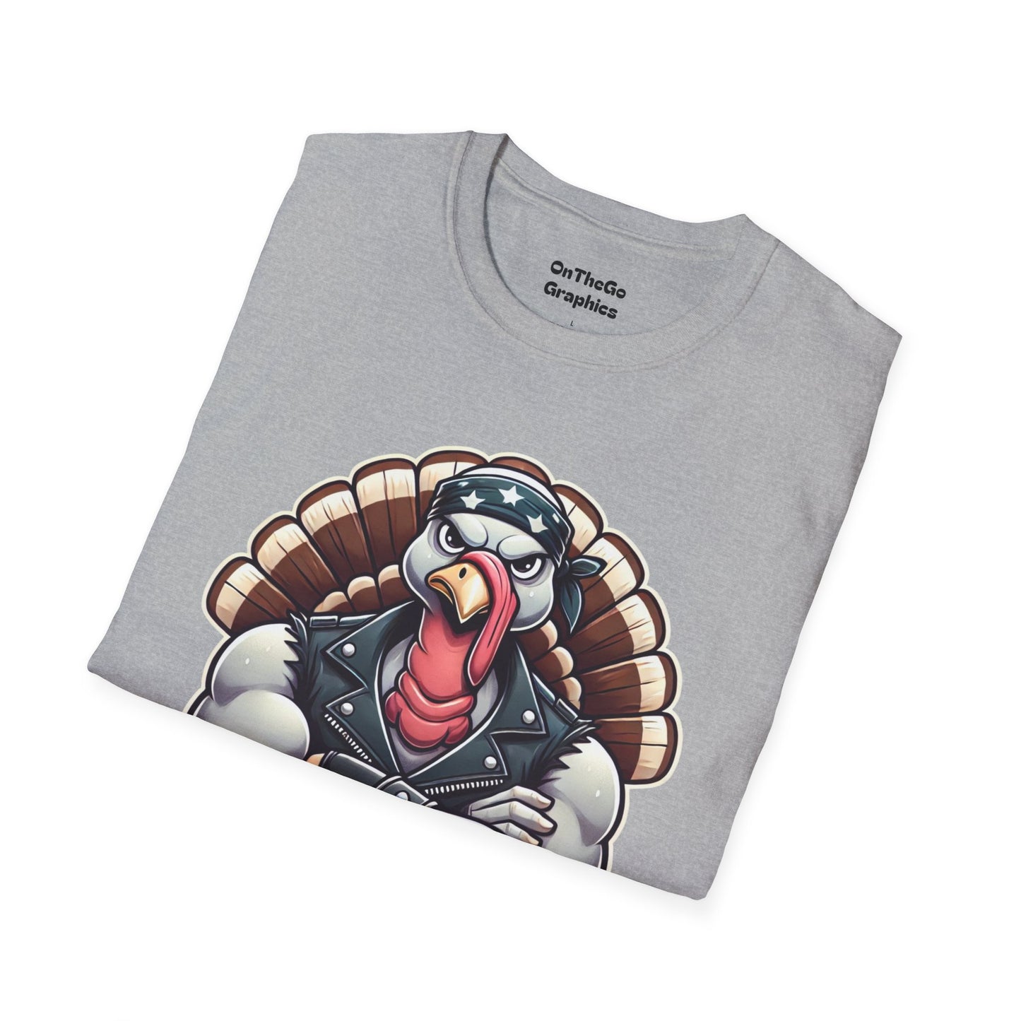 You Want a Piece of Me? Tough Turkey Holiday T-Shirt – Funny Holiday Apparel