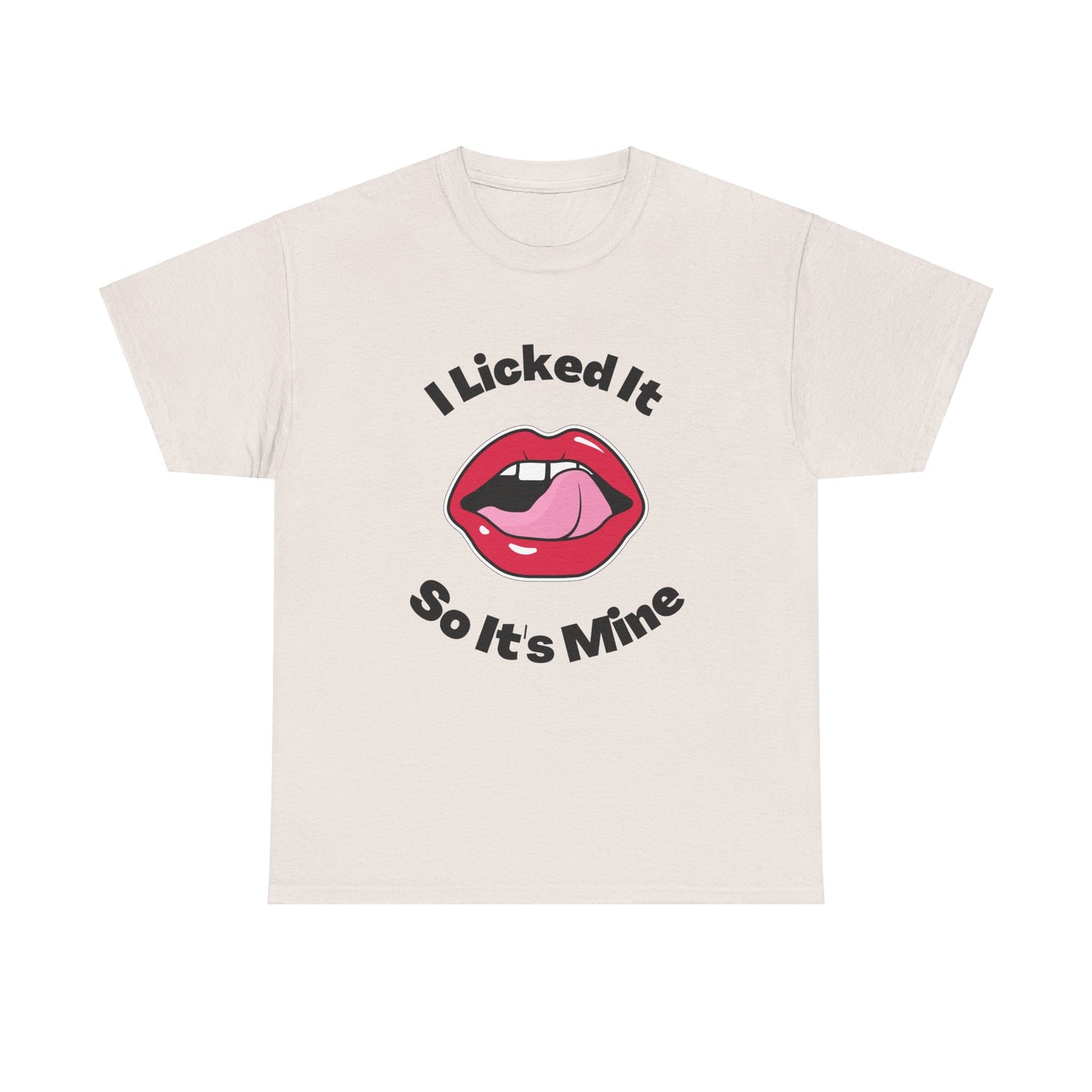 I licked it #1 T shirt Funny Tee Jersey Style Graphic T-Shirt