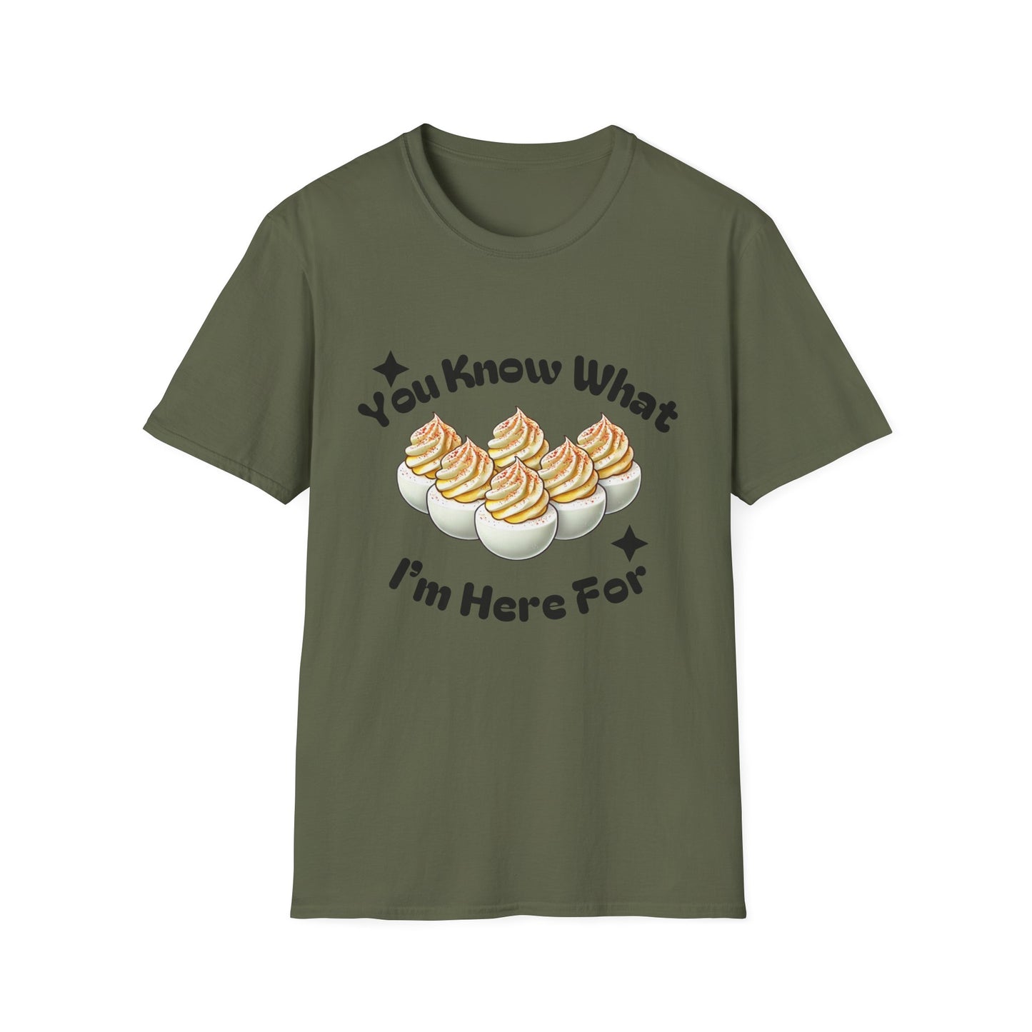 Deviled Eggs Funny Tee Graphic T Shirt Holiday