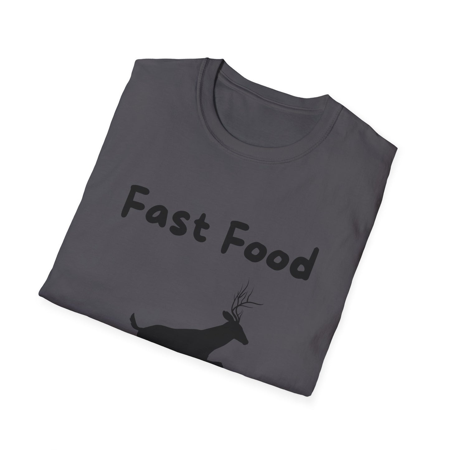 Fast Food Deer T-Shirt: Hilarious Hunting Humor for Outdoor Enthusiasts