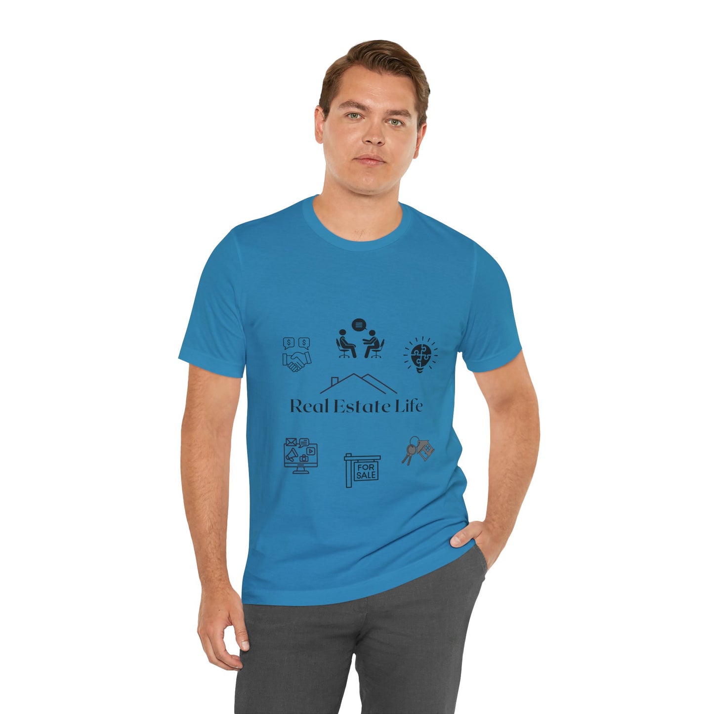 Real Estate Life T-Shirt: #6 Funny and Stylish Tee for Realtors and Property Enthusiasts