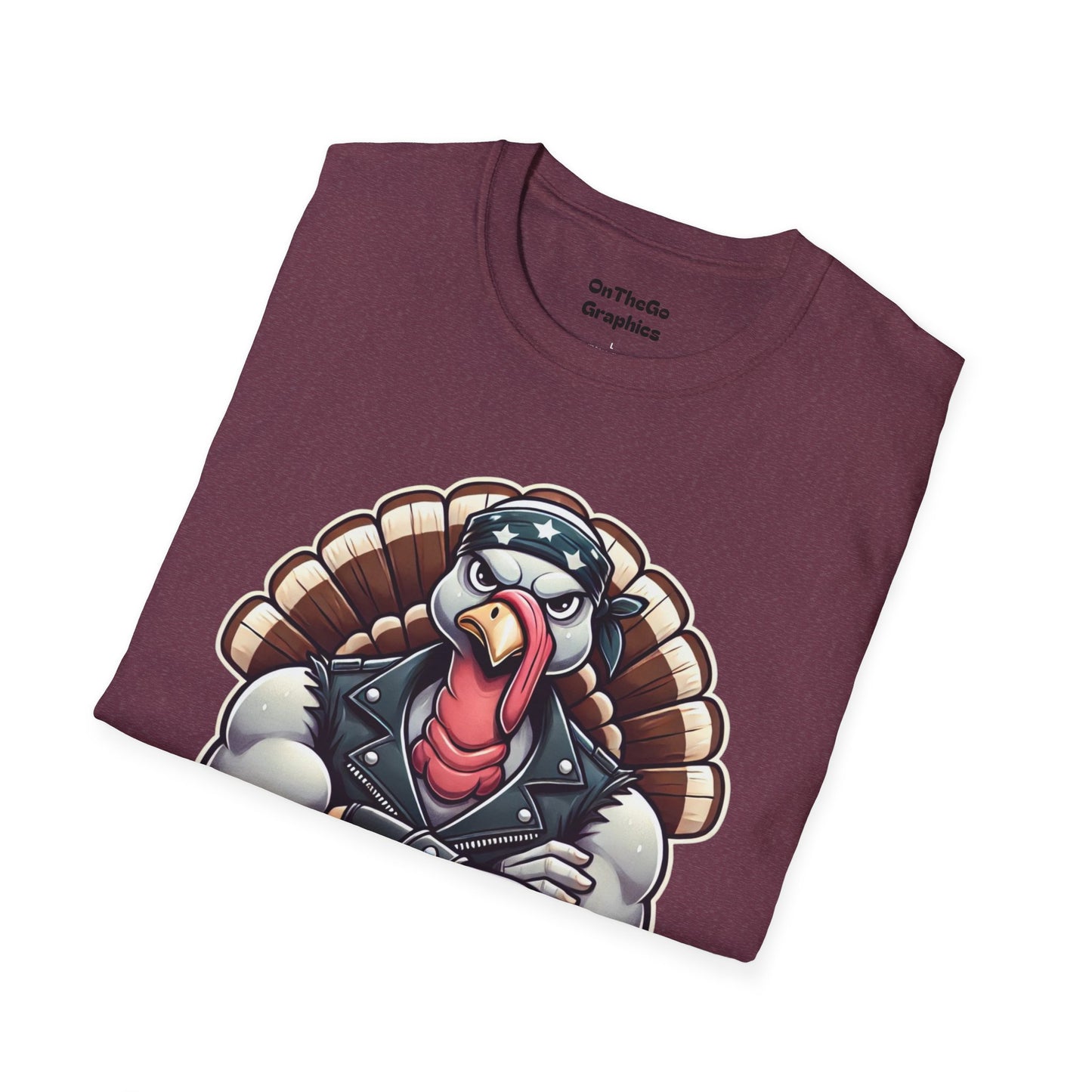 You Want a Piece of Me? Tough Turkey Holiday T-Shirt – Funny Holiday Apparel