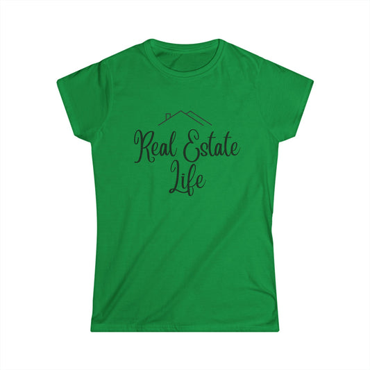 Real Estate Life Women's Softstyle Tee