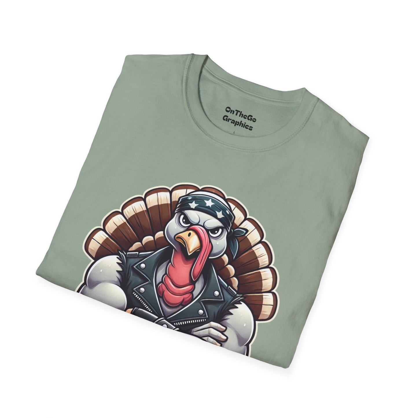 You Want a Piece of Me? Tough Turkey Holiday T-Shirt – Funny Holiday Apparel