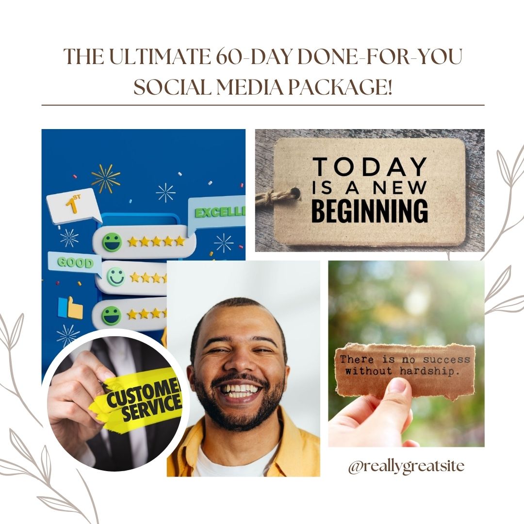 60-Day Social Media Content Kit – Reels, Graphics & Captions