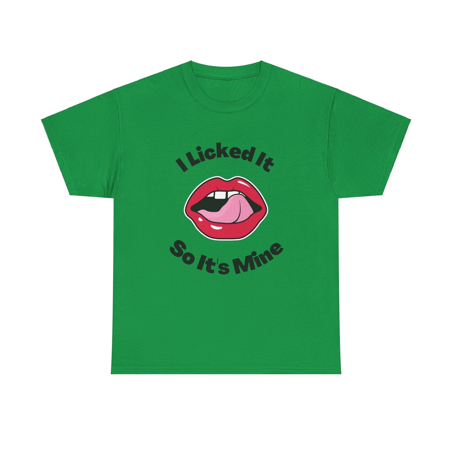 I licked it #1 T shirt Funny Tee Jersey Style Graphic T-Shirt