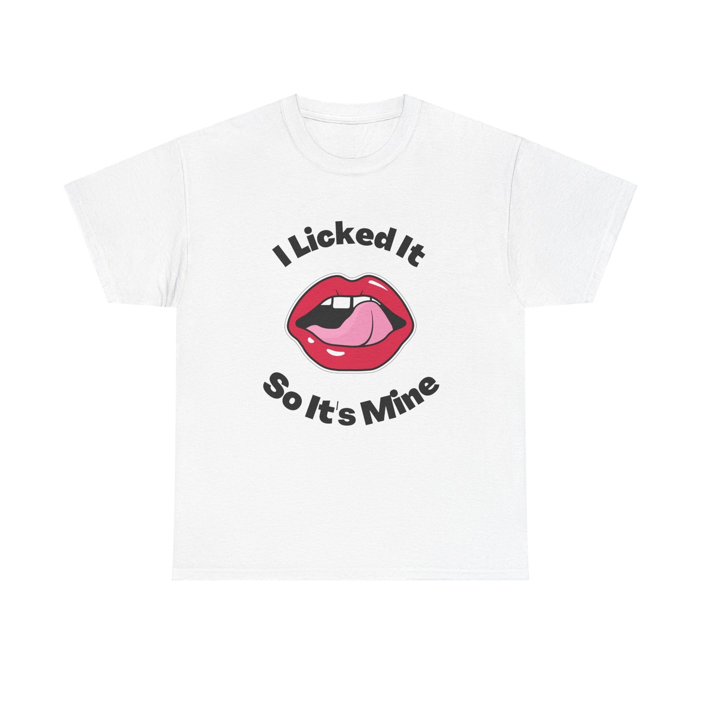 I licked it #1 T shirt Funny Tee Jersey Style Graphic T-Shirt