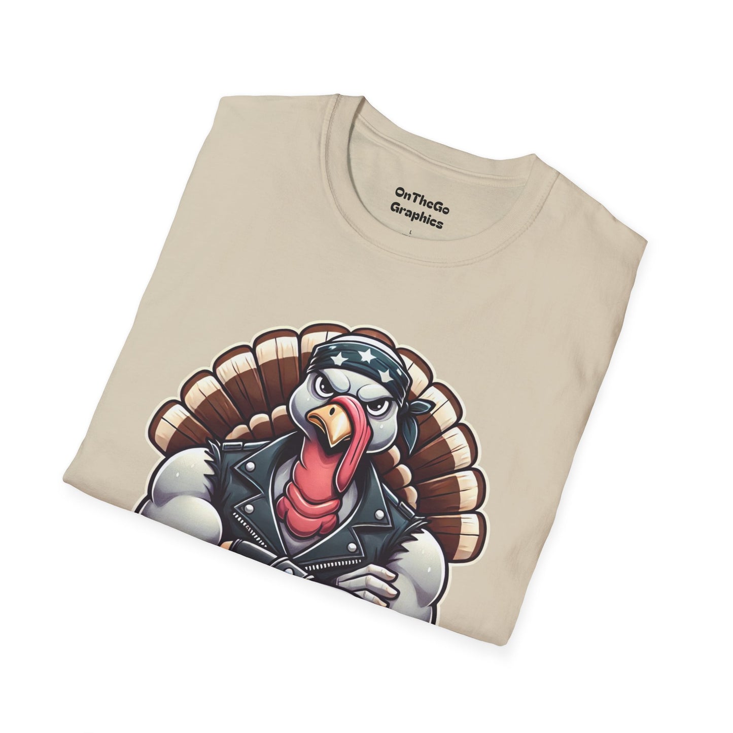 You Want a Piece of Me? Tough Turkey Holiday T-Shirt – Funny Holiday Apparel