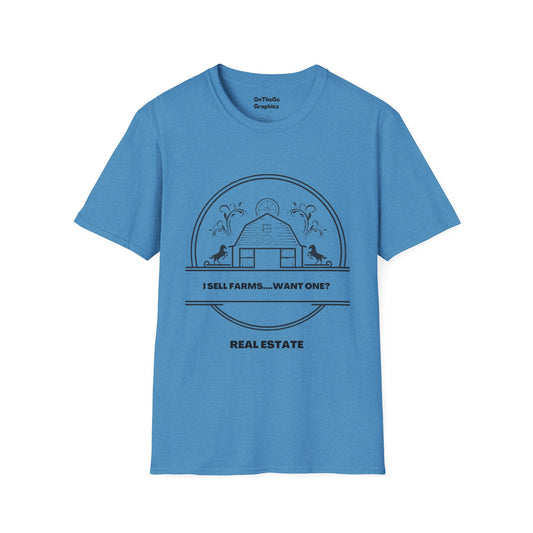 I sell Farms and Barns Real Estate Tee #1 Graphic T-Shirt