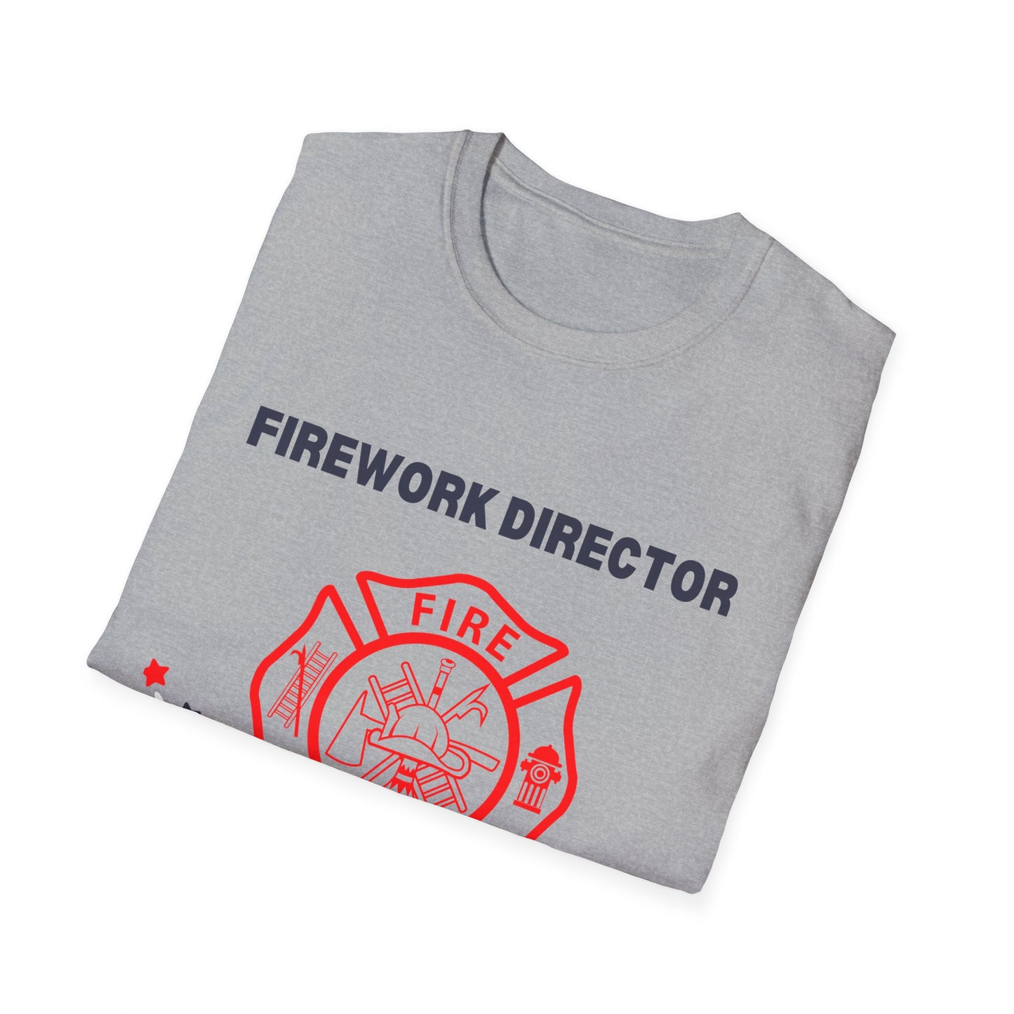 Firework Director Funny Tee Summer Fun Unisex Softstyle T-Shirt