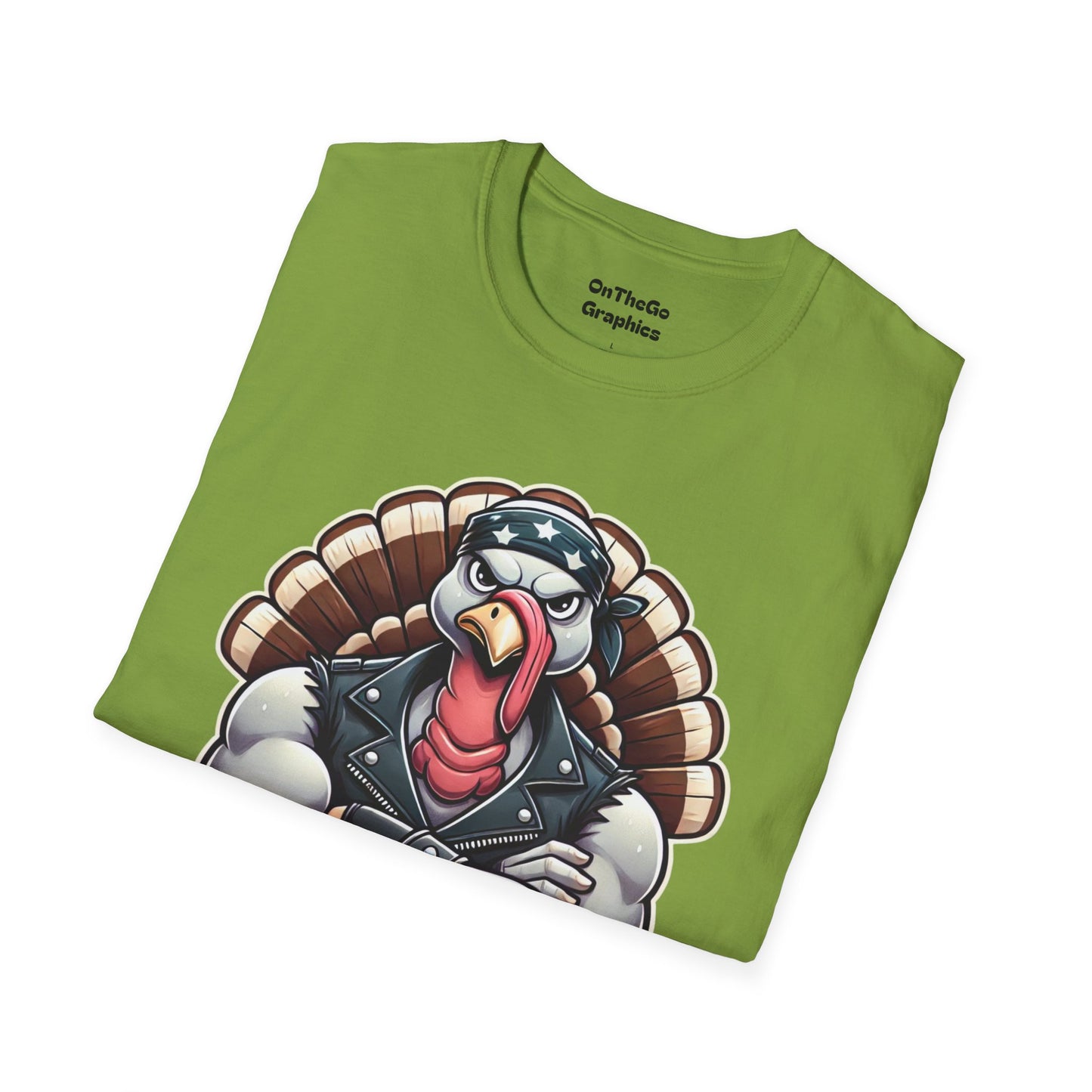 You Want a Piece of Me? Tough Turkey Holiday T-Shirt – Funny Holiday Apparel