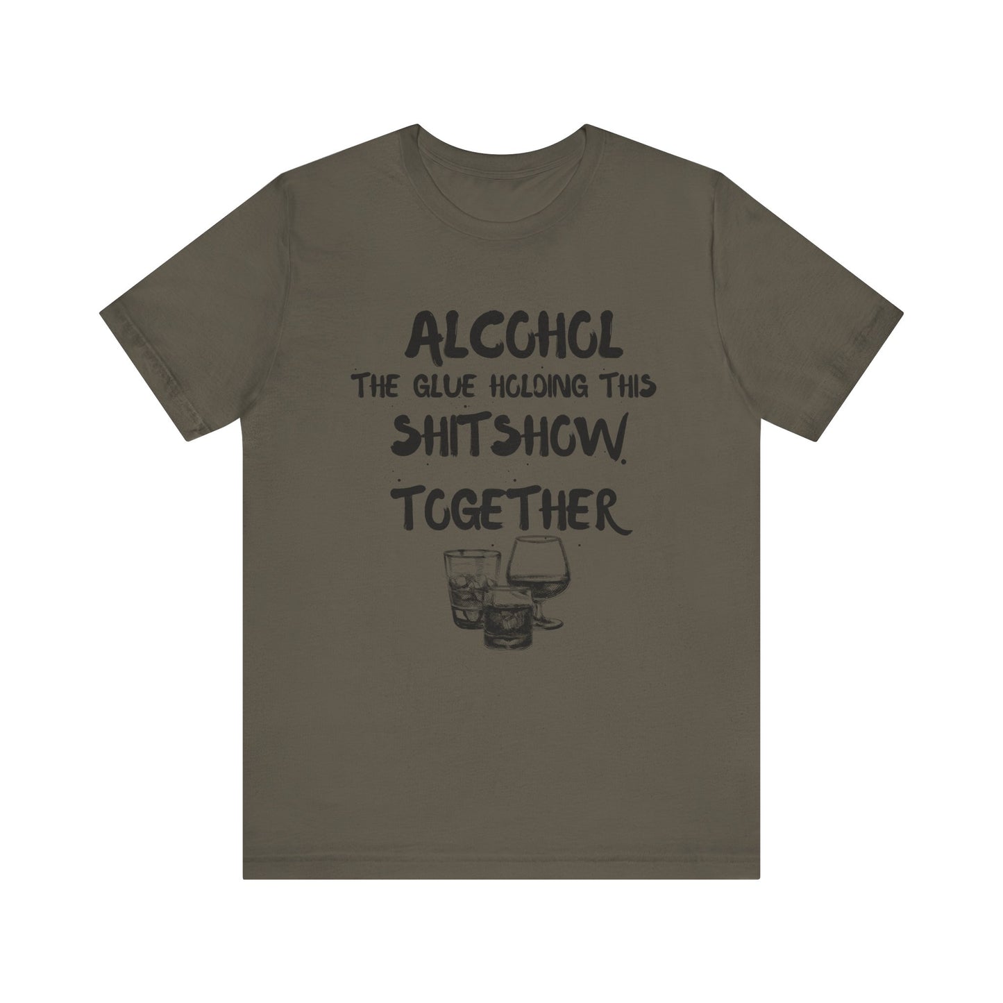 Wine Humor II Tee  Graphic T Shirt Soft Style