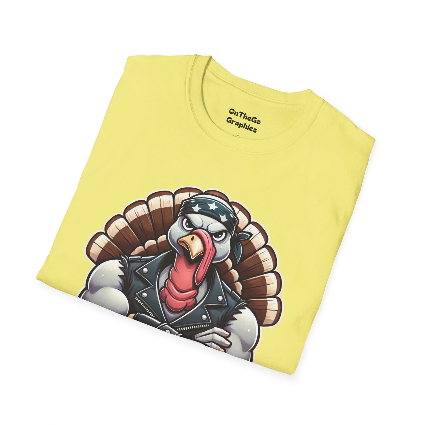 You Want a Piece of Me? Tough Turkey Holiday T-Shirt – Funny Holiday Apparel